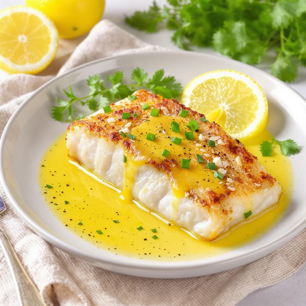Gebakken Skrei met Citroenboter